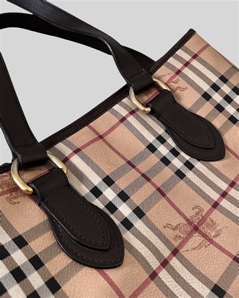 burberry leather check handbags